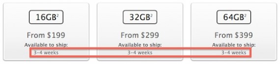 iPhone 5: i tempi di spedizione all’estero aumentano a 3-4 settimane