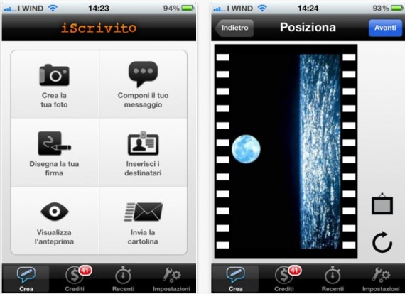 Nuovo update per iScrivito, l’app che ti fa inviare cartoline dall’iPhone