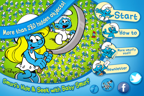 The Smurfs Hide & Seek with Baby: cerca e trova i puffi