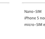 L’iPhone 5 userà le Nano-Sim, operatori italiani già pronti