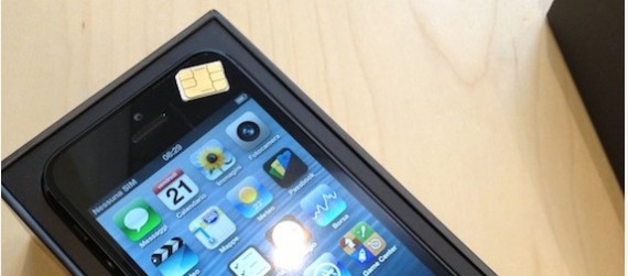 TIM: Nano SIM già in distribuzione, pronte per l’iPhone 5