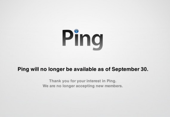 Ping chiuderà ufficialmente il 30 settembre
