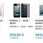 Un Apple Premium Reseller pubblica i possibili prezzi dell’iPhone 5 in Italia
