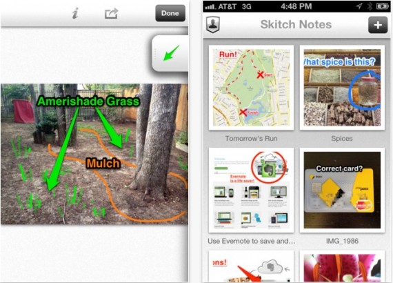 Skitch arriva anche su iPhone!