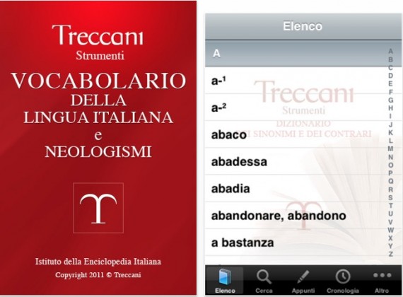 Vocabolario Treccani in offerta gratuita su App Store [OFFERTA TERMINATA]