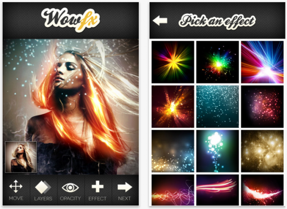 WowFX: una nuova applicazione per gli effetti speciali sulle tue foto