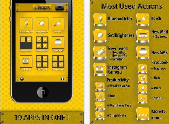 1Tapps, l’app per creare scorciatoie ad alcune funzioni di iOS