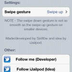 SwipeAway, un comodo tweak per chiudere tutte le app in background con uno swipe – Cydia