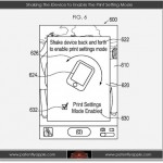 Brevetto Apple: modificare le impostazioni di stampa scuotendo l’iPhone