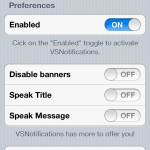 VSNotifications, fai leggere all’iPhone le notifiche in entrata – Cydia