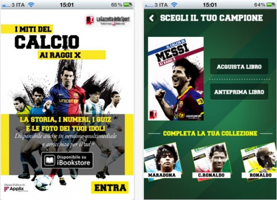 I Miti del Calcio ai Raggi X – La Gazzetta dello Sport, ora disponibile su App Store