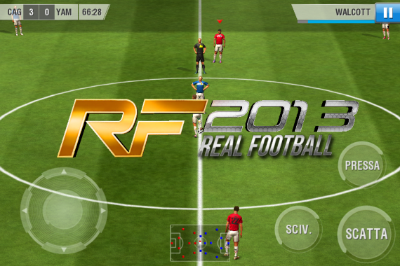 Real Football 2013: un calcio a 360°, dalla panchina al campo