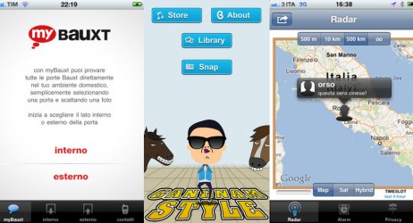 iPhoneItalia Quick Review: myBauxt, iGangnam Style e radarUnivaq