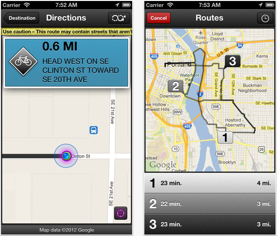 QuickRoute – “Google Map” ritorna su iOS tramite questa interessante app (a pagamento…)