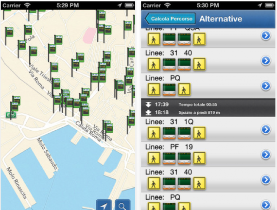 BusMap, l’app per consultare le linee, gli orari, i percorsi e le news del trasporto pubblico di Cagliari