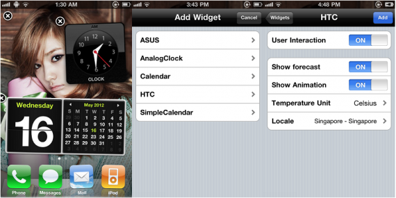 iWidgets, l’ennesimo tweak per aggiungere dei widget HTML alla schermata Home – Cydia