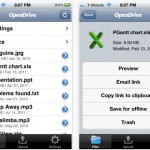 OpenDrive, un piccolo iDisk che gestisci dall’iPhone
