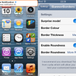 Personalizziamo i bordi delle notifiche banner utilizzando BannerBorders – Cydia