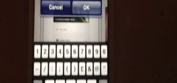Alcuni utenti segnalano un problema quando si utilizza la tastiera dell’iPhone 5 in alcune circostanze