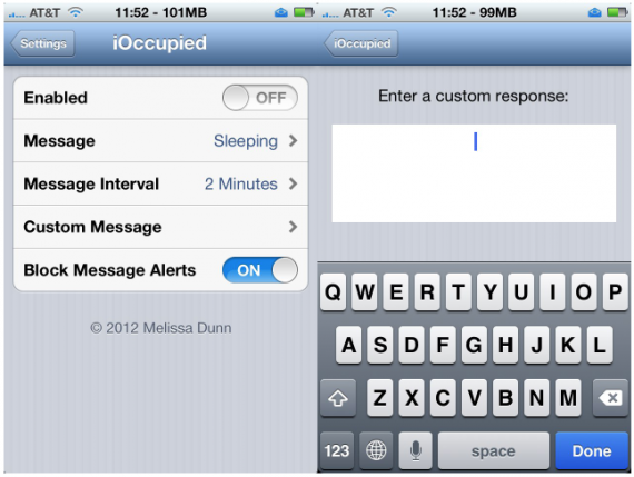 iOccupied, miglioriamo una delle funzioni dell’app Telefono di iOS 6 – Cydia