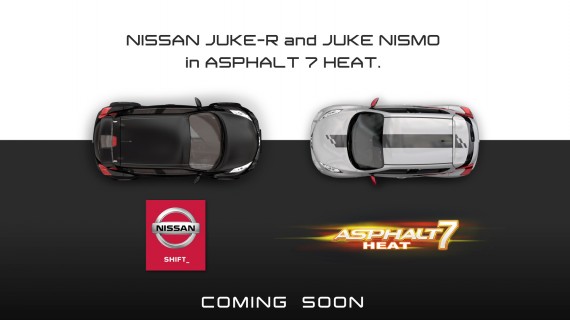 JUKE NISMO E JUKE-R, bruceranno presto l’asfalto di….. Asphalt 7: Heat