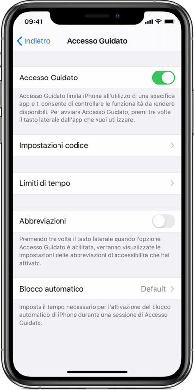 Come evitare che un ladro spenga l’iPhone grazie ad Accesso Guidato!