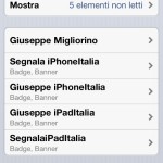Come gestire le notifiche di ogni singolo account e-mail
