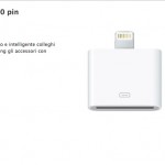 Su Apple Store online è possibile ordinare gli adattatori Lightning