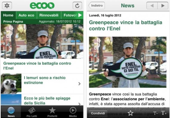 Ecoo, l’app sull’ecologia!