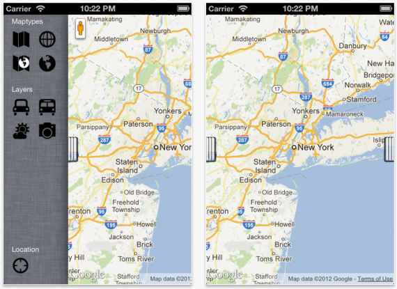 gMaps Browser, un’app per utilizzare Google Maps e Street View ancora troppo acerba
