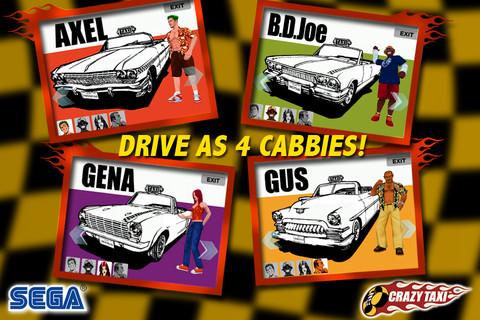 Crazy Taxi disponibile anche su iPad