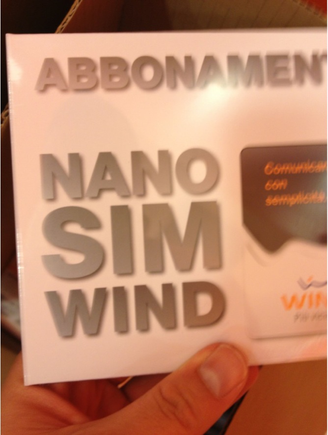 Arrivano le Nano SIM di Wind iPhone Italia