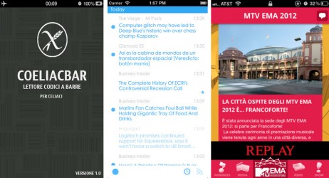 iPhoneItalia Quick Review: CoeliacBar, Espresso for Google Reader e MTV EMA