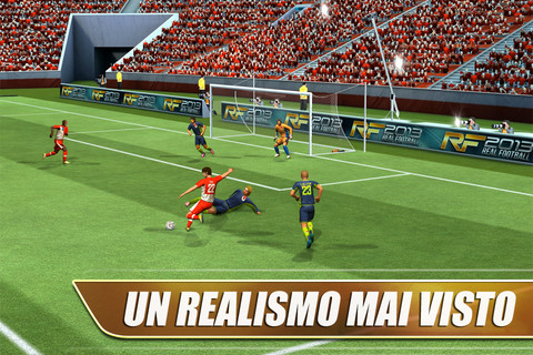 Gameloft aggiorna Real Footbal 2013 per iOS
