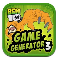 Ben 10 – Game Generator 3 disponibile in App Store