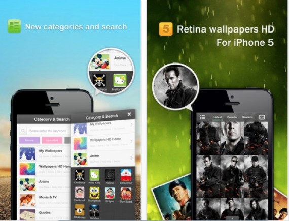 Scarica migliaia di sfondi per iPhone 5 (e non solo) con Retina Wallpapers & Backgrounds