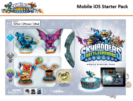 Activision sembra pronta a rilasciare Skylanders: Battlegrounds starter pack su iOS