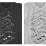 Una t-shirt iPhone 5 per veri nerd!