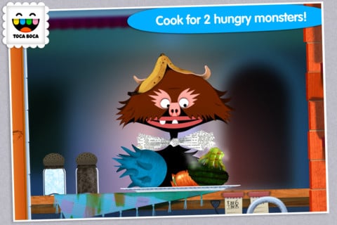Toca Kitchen Monsters, app per bambini
