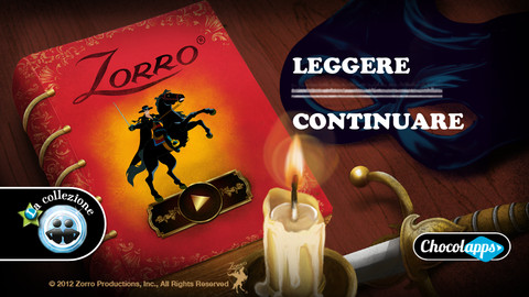 Da Chocolapps arriva il libro didattico dedicato a Zorro