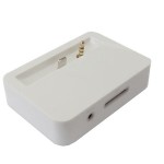 Dock di ricarica e sincronizzazione per iPhone 5, con audio out integrato