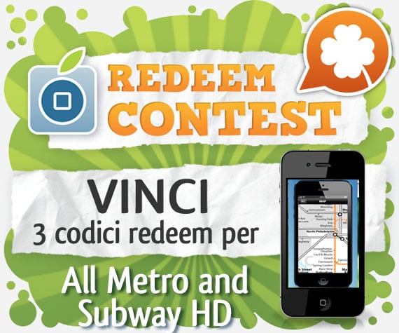 Vinci 3 codici redeem per All Metro and Subway HD [CODICI INVIATI]