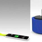 Il caricabatterie anti-aggrovigliamento e con cavo “nascosto”