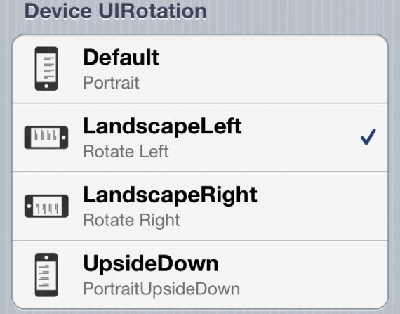 UIRotation for Activator, cambiamo l’orientamento del display dell’iPhone con Activator – Cydia