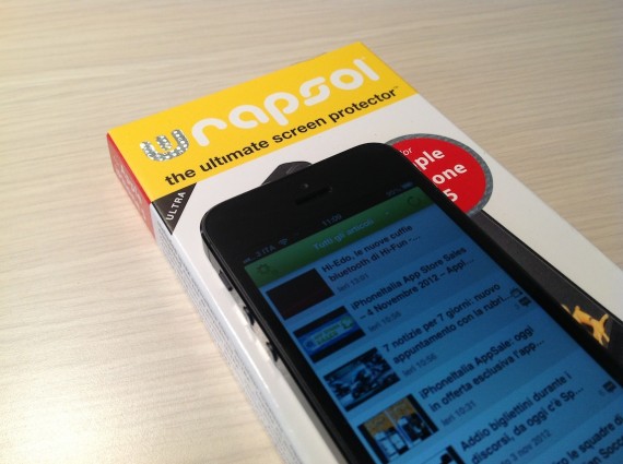 Pellicola Wrapsol ULTRA per iPhone 5 – La recensione di iPhoneItalia