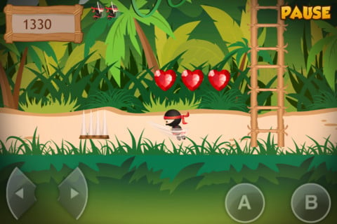 Jungle Ninja: un platform game troppo spartano…