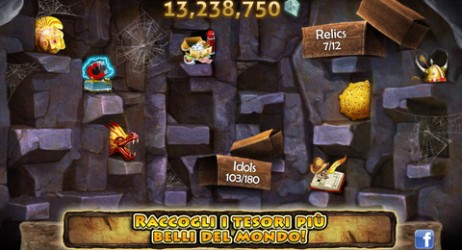 Lazy Raiders: Namco pubblica un nuovo puzzle game gravitazionale per iPhone