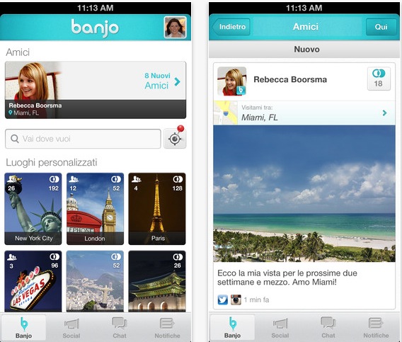 Banjo propone una nuova app geolocalizzata per il social discovery