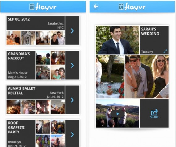 Flavyr, l’app gratuita per organizzare le tue foto in base alla data