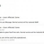 iMessage e FaceTime fuori servizio per alcuni utenti, Apple conferma i problemi
